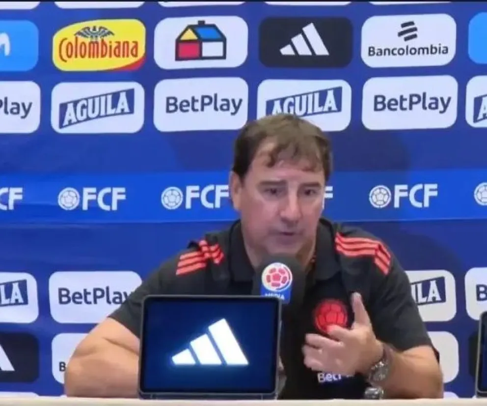 Néstor Lorenzo durante la conferencia en Cochabamba. Foto: Captura de pantalla.