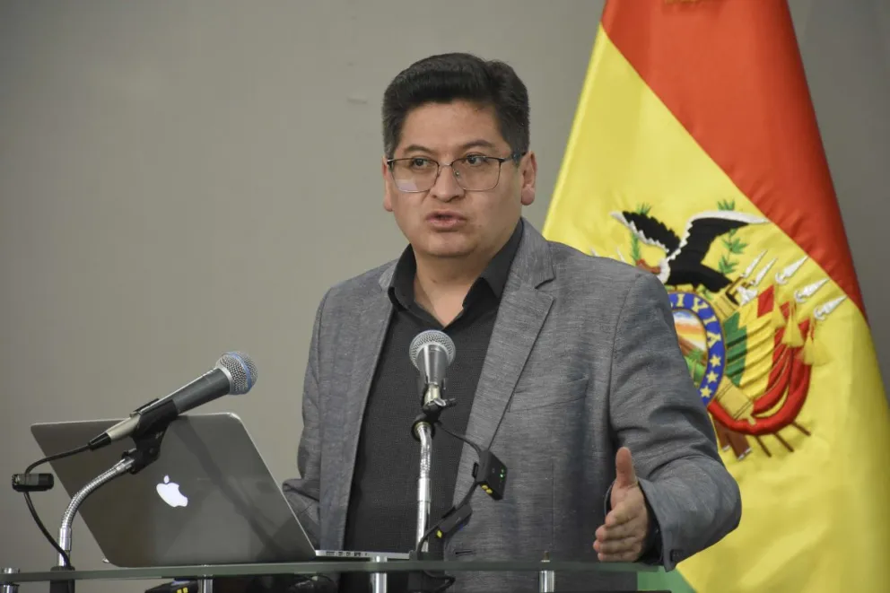 El ministro de Economía y Finanzas, Marcelo Montenegro. Foto: APG