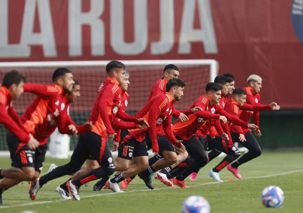 Los chilenos quieren dar la sorpresa esta noche ante los brasileños. Foto. La Roja