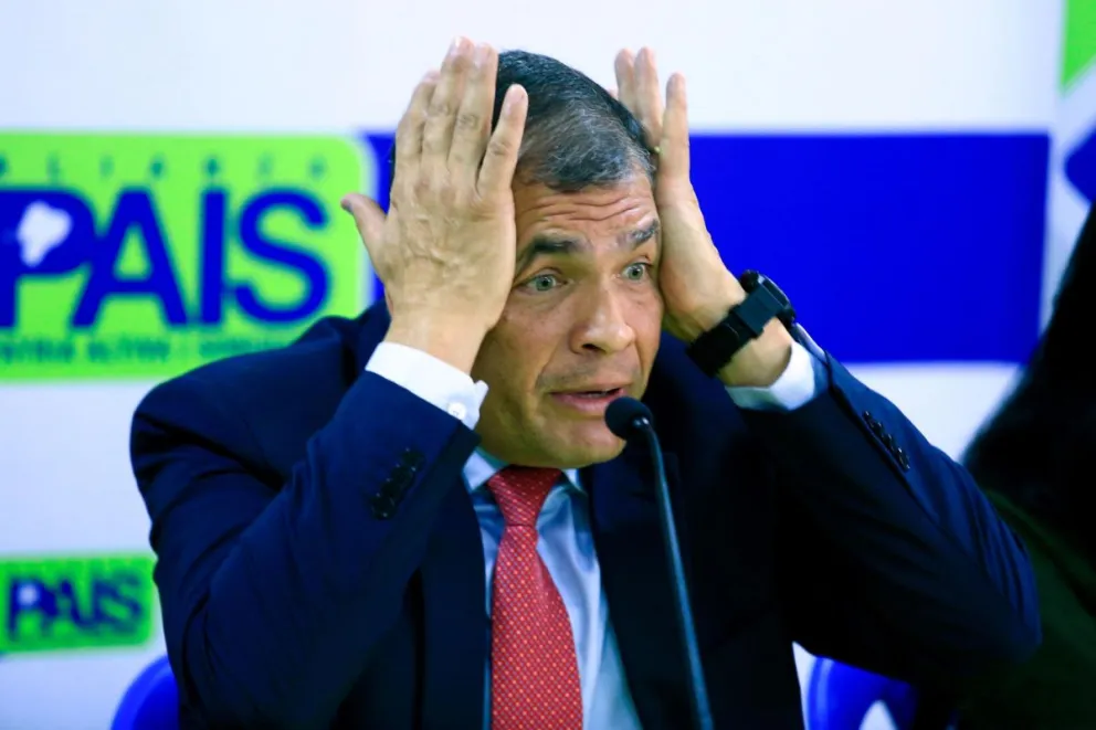 El expresidente de Ecuador, Rafael Correa, en una imagen de archivo. Foto: EFE