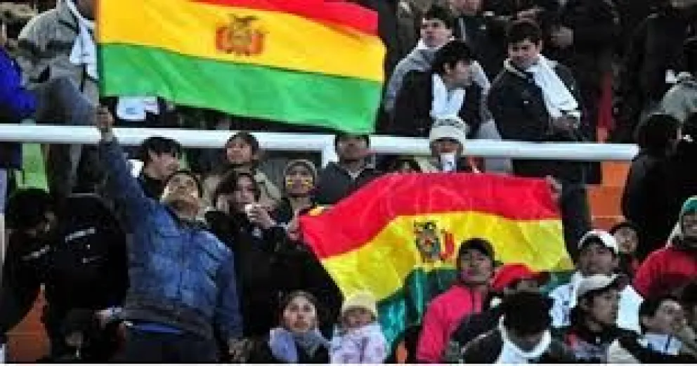 Hinchas de la Verde en un anterior encuentro del seleccionado. Foto: RSM
