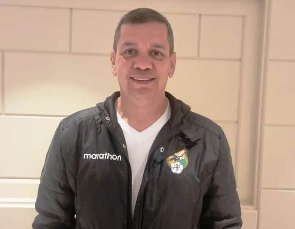 Ronald Paz, vicepresidente de la FBF. Foto: MB