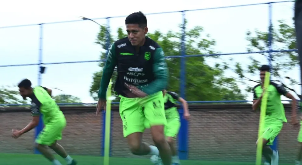 Ramiro Vaca trabaja en los predios de Boca Juniors. Foto: FBF.
