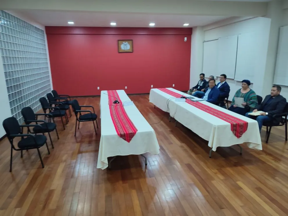 Morales fue el gran ausente en dos mesas de diálogo. Foto: Paulo Lizárraga A.