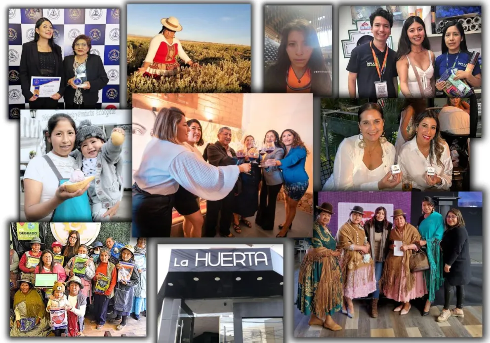De la industria a la gastronomía, las mujeres emprenden en Bolivia.