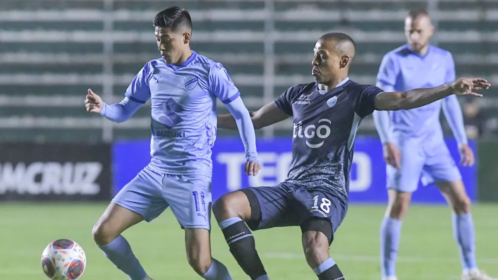 Incidencia del partido entre Bolívar y Aurora del 11 de diciembre de 2023. Foto: Archivo APG.