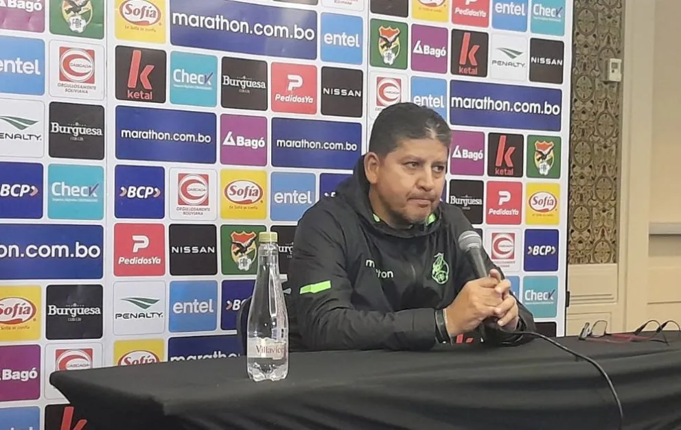 Villegas en conferencia de prensa. Foto: Sports 360.