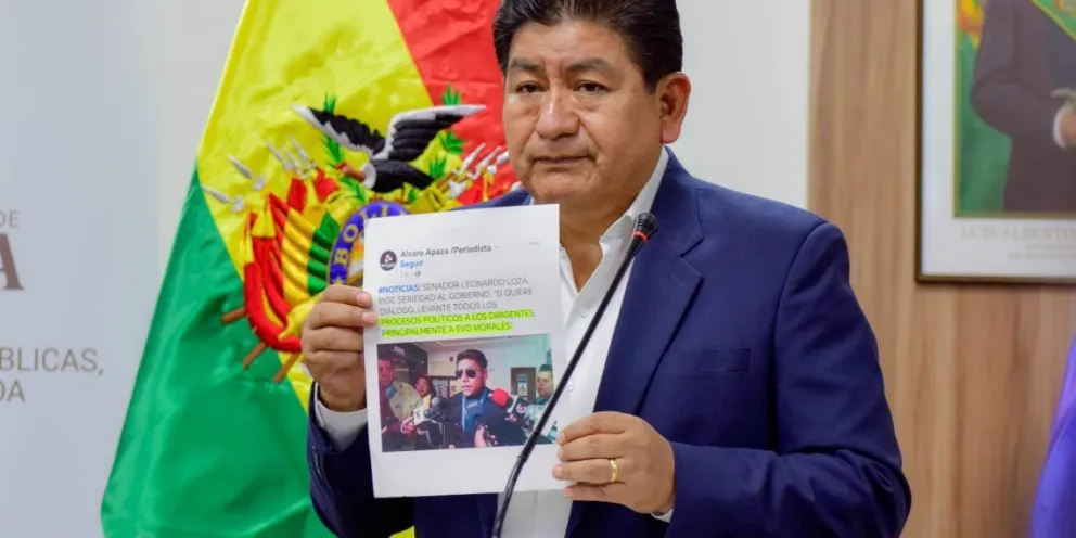 El ministro de Obras Públicas, Édgar Montaño. Foto: Ministerio de Obras Públicas