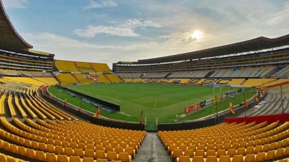 Vista panorámica del estadio Isidro Romero Carbo de Guayaquil. Foto: Diario AS 