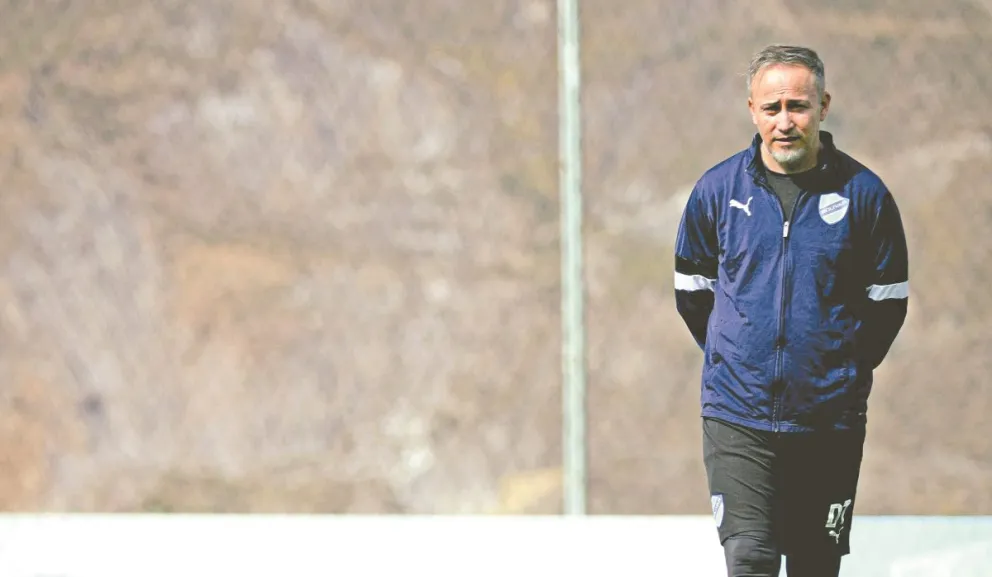 Robatto, en el CAR de Ananta de la Academia. Foto: Club Bolívar.