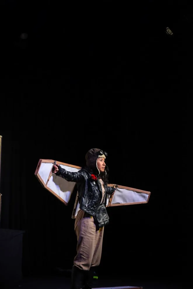 Escena de la obra boliviana. Foto: Organización Fitaz 