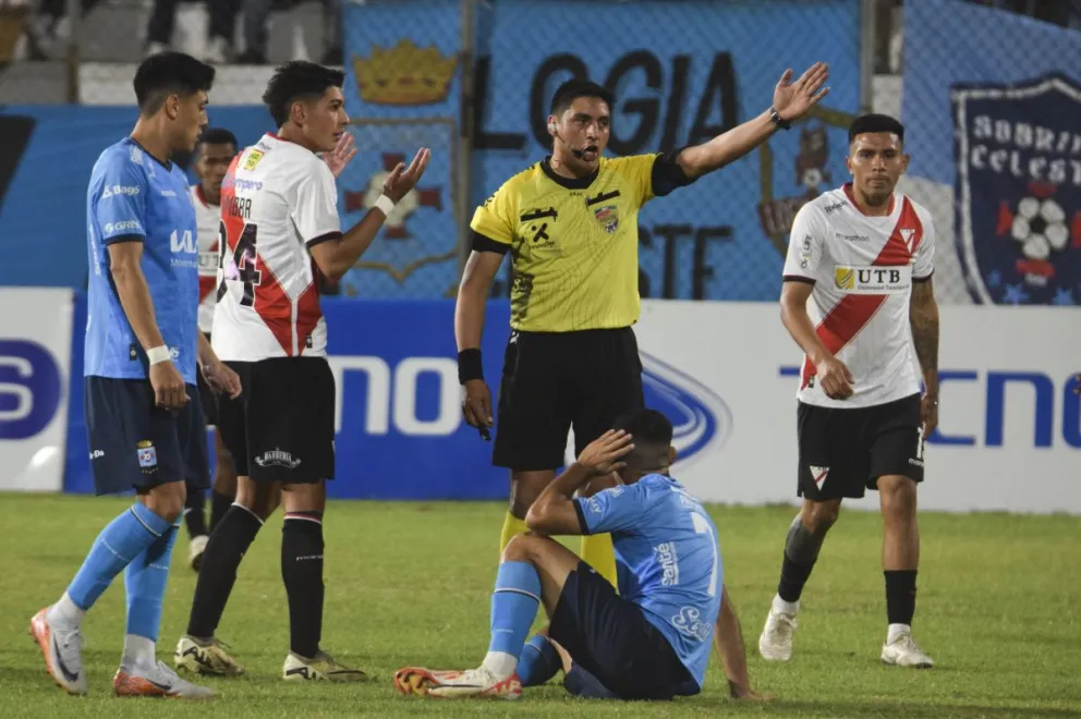 Uno de los momentos del partido entre Blooming y Always Ready. Foto: Archivo APG.