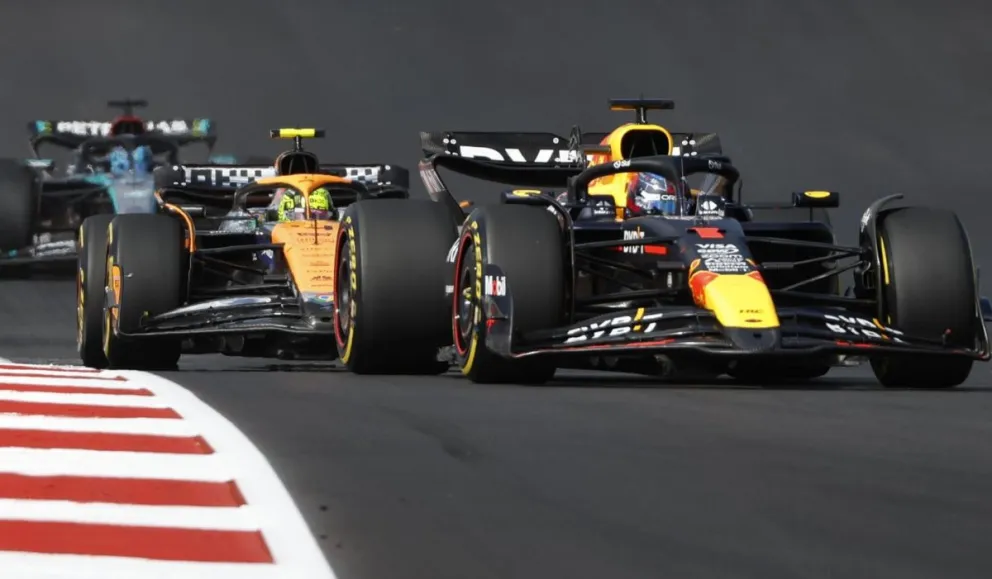 Max Verstappen lidera el esprint en el día previo al Gran Premio de Estados Unidos. Foto: EFE