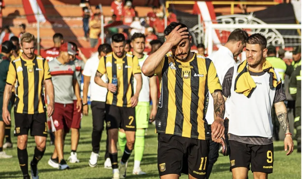 The Strongest perdió en Montero y puede perder tres puntos más en mesa. Foto: APG.