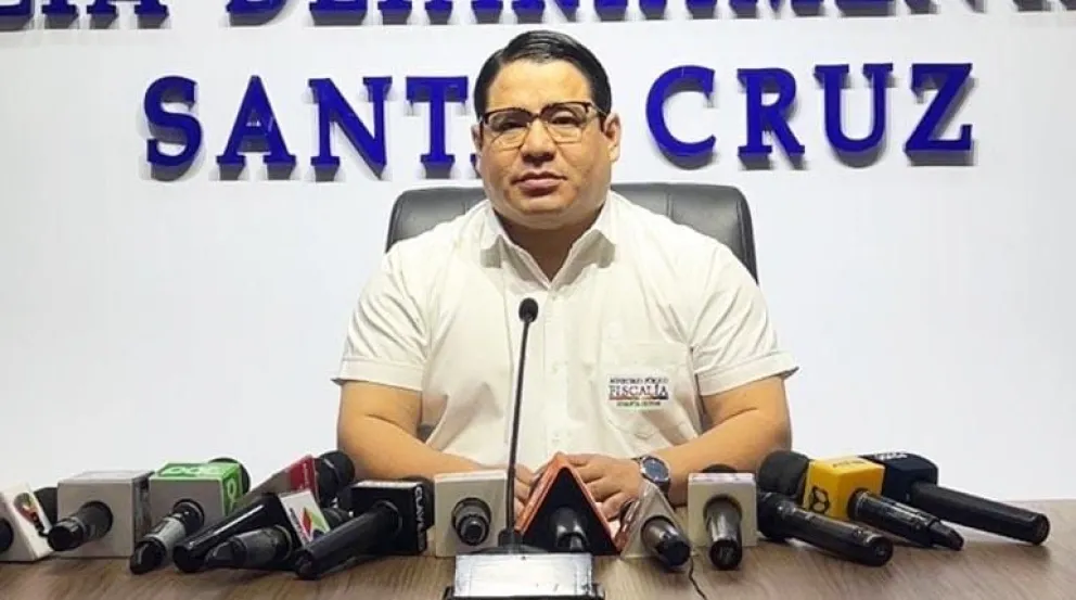 Mariaca es fiscal departamental de Santa Cruz. Foto: Junior Arias (Facebook)
