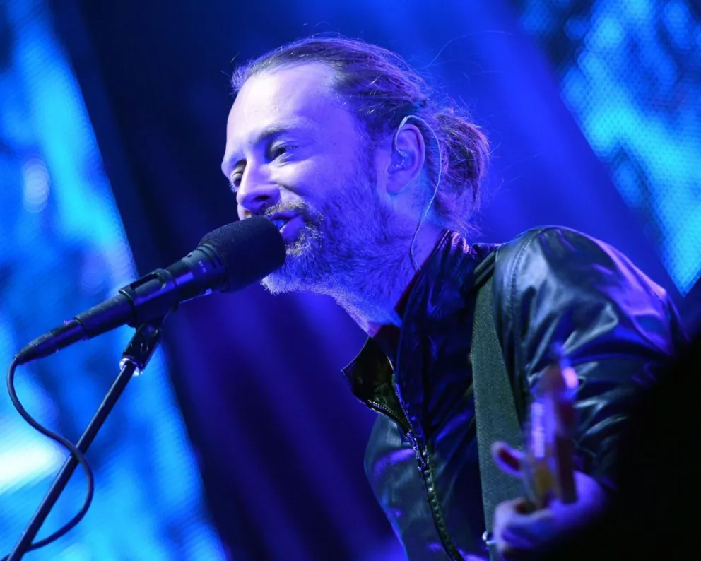 El cantante de la agrupación británica Radiohead, Thom Yorke. Foto: EFE