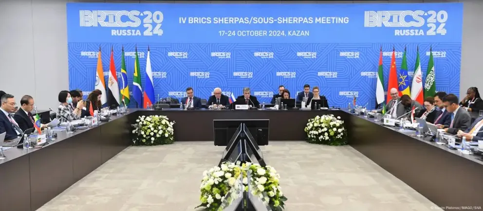 Una imagen de la Cumbre de los BRICS. Foto: Maxim Platonov/IMAGO/SNA