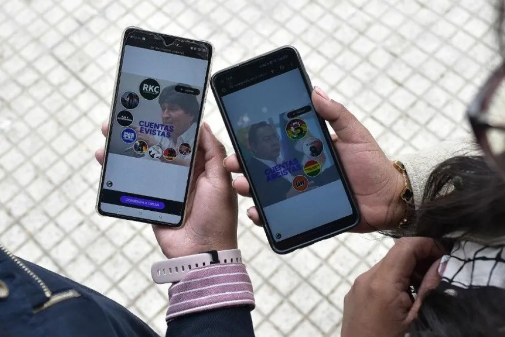 La guerra digital del MAS. Foto: Rodwy Cazón