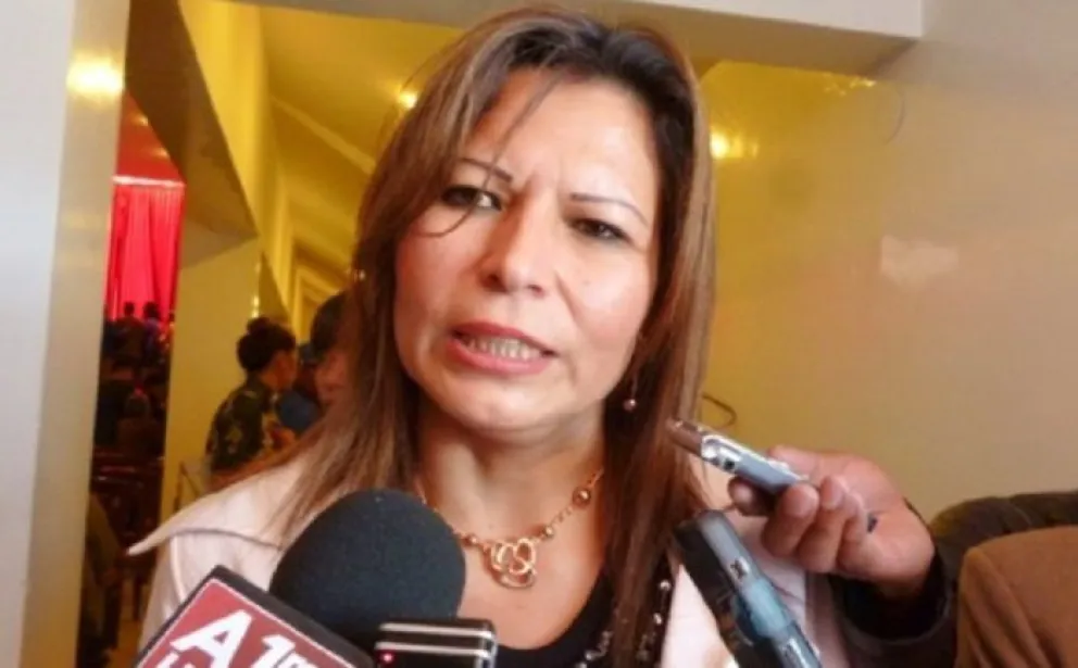 Sandra Gutiérrez, fiscal departamental de Tarija. Foto: La Voz de Tarija
