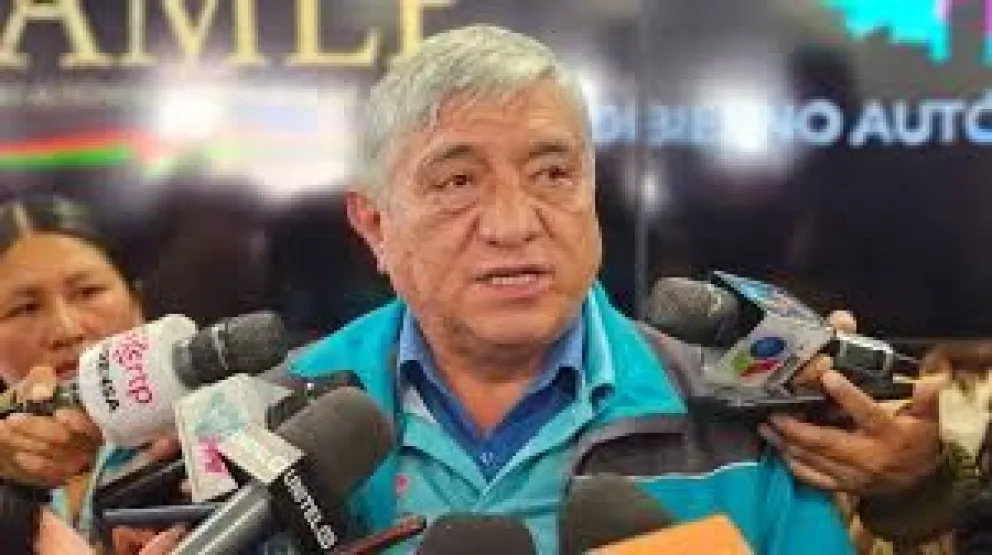 Iván Arias, alcalde de La Paz. Foto: AMUN