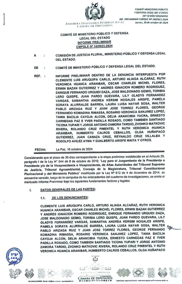 Pedirán al Senado una resolución para evitar la "impunidad" de los magistrados "autoprorrogados"