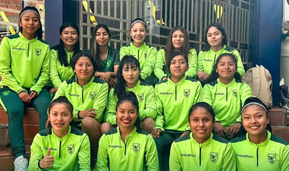 Las integrantes de la selección que participará en el Sudamericano. Foto: FBF.