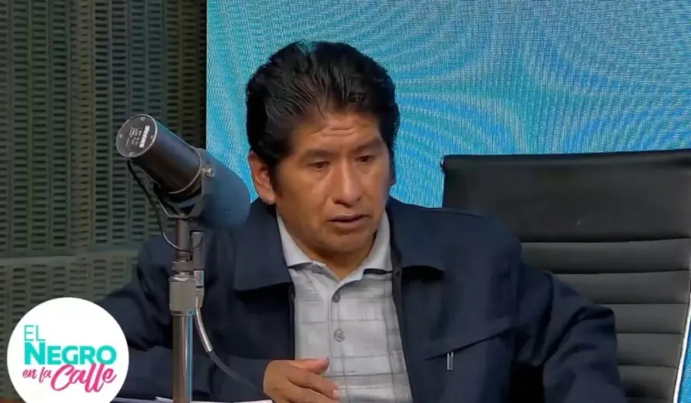  El presidente de la Fejuve paceña, Jorge Paredes. FOTO: AMUN