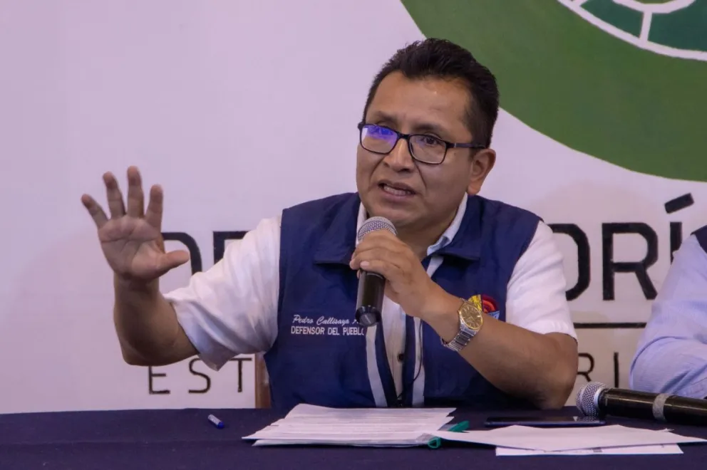 Pedro Calisaya, Defensor del Pueblo. Foto: Defensoría del Pueblo