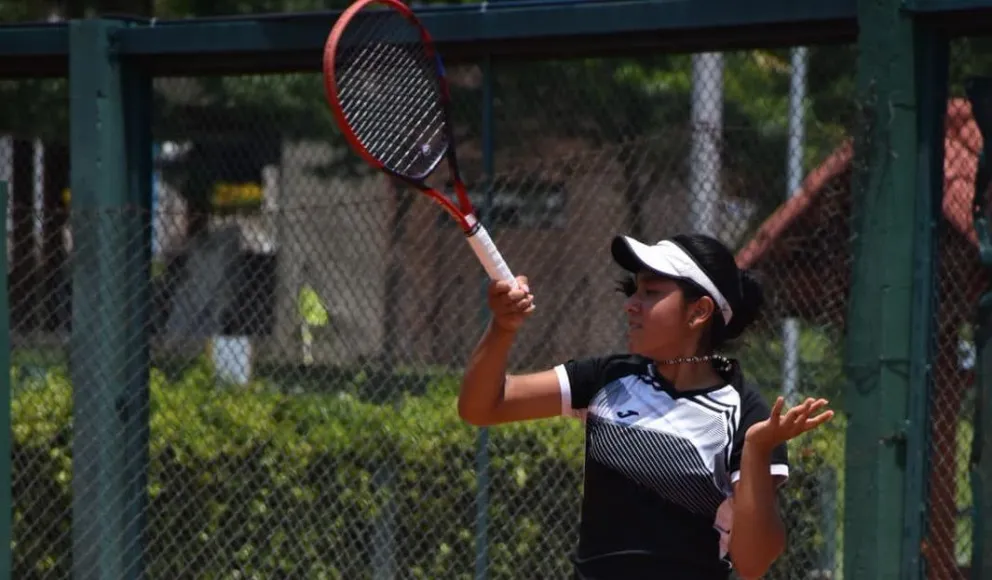 La boliviana Sumoya avanzó a la qualy del torneo. Foto: Bolivia Open.