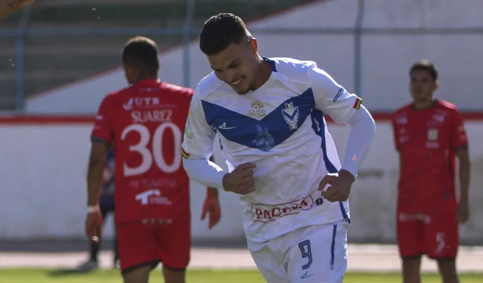 Roler Ferrufino, delantero de Gualberto Villarroel San José de Oruro, es una posibilidad para la Verde. Foto: APG