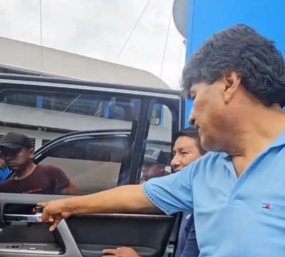 Una captura del video que compartió el expresidente Evo Morales. Foto: Evo Morales 
