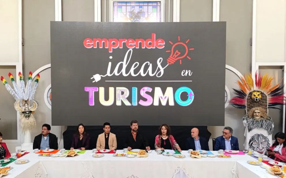 El acto de lanzamiento de la convocatoria, este miércoles. 