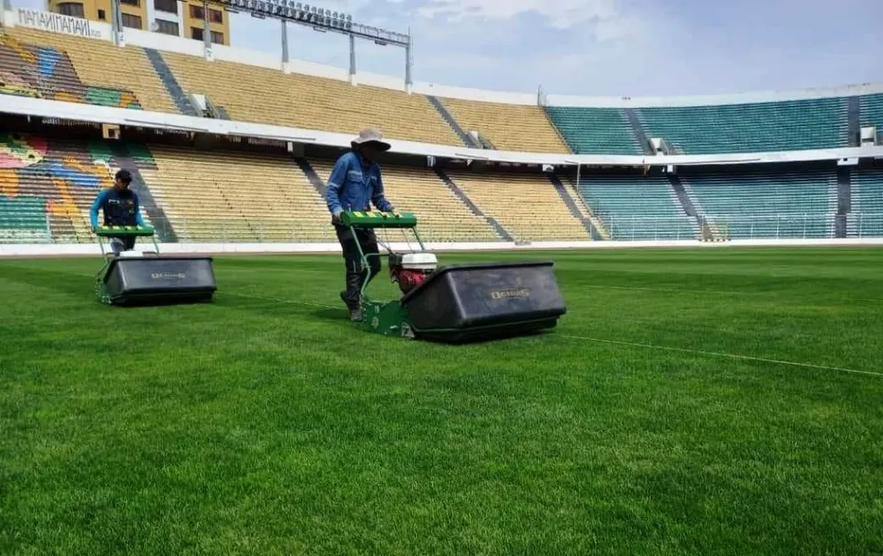 El Sedede y Bolívar se pusieron de acuerdo para hacer trabajos y le negaron la entrada a la Verde. Foto: JMT
