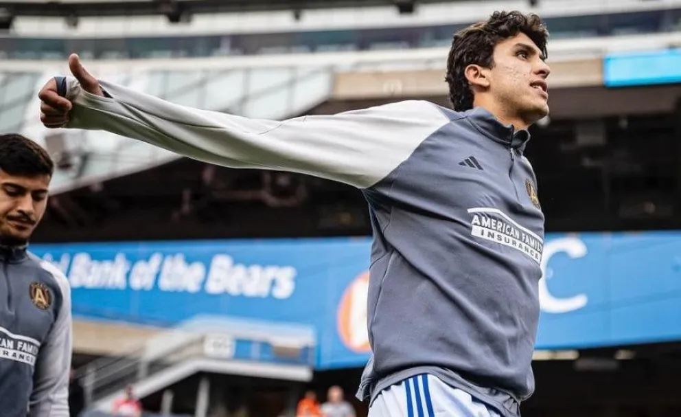 Efraín Morales, futbolista del Atlanta United 2 de Estados Unidos. 