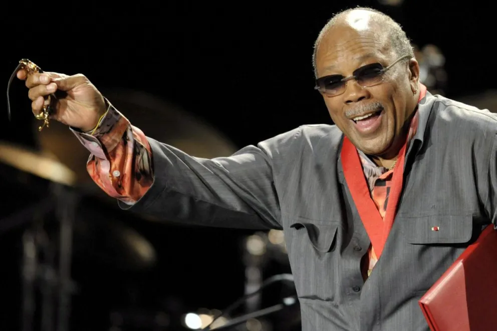 El músico y productor estadounidense Quincy Jones. Foto: EFE
