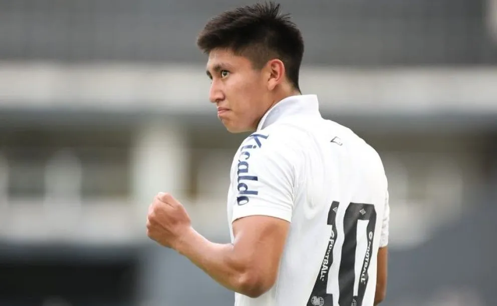 Miguel Terceros volvió a jugar luego de superar una enfermedad. Foto: Santos FC