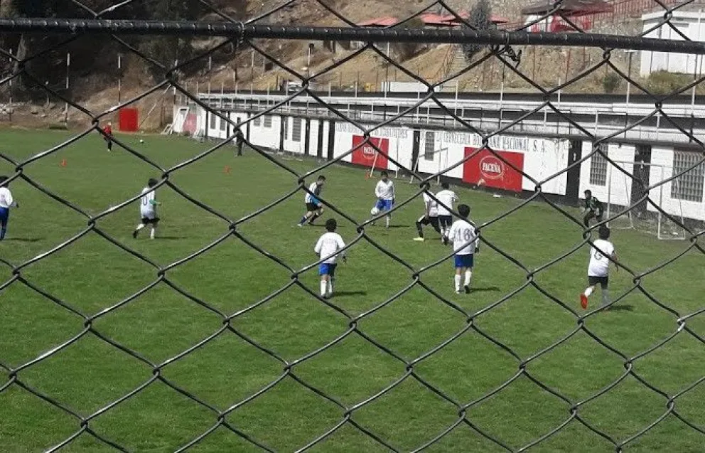 la cancha de Mariscal Braun que será usada por la Verde. Foto:MB