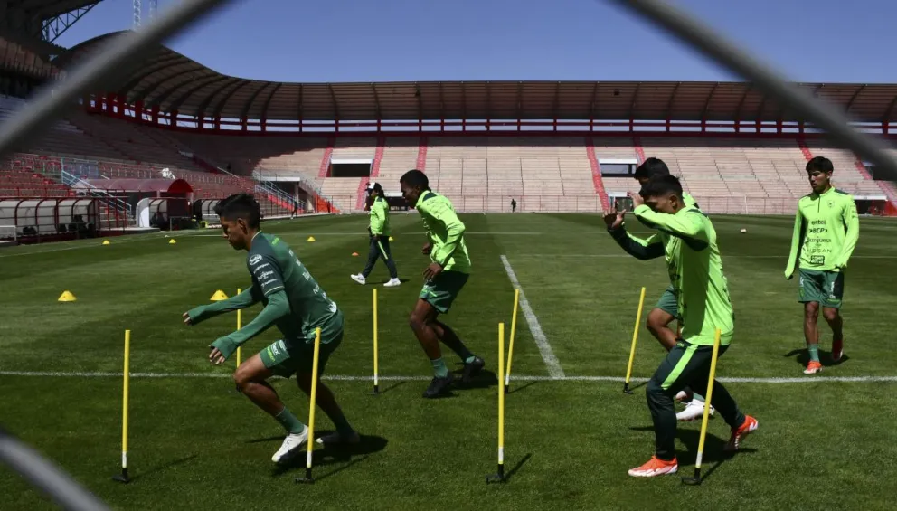 Trabajo anterior de la Verde en el Municipal de El Alto. Foto: Archivo APG.