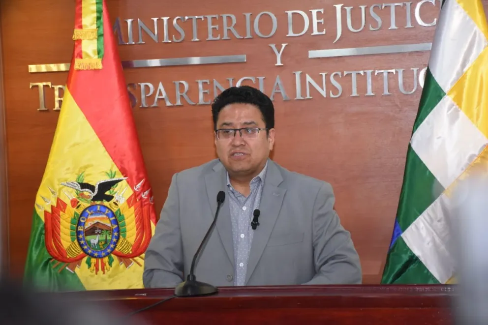 El ministro de Justicia, César Siles, en una imagen de archivo. Foto: APG