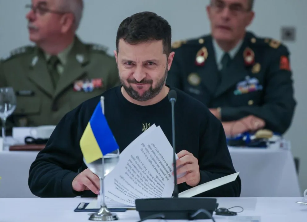 El presidente ucraniano, Volodímir Zelenski. Foto: EFE