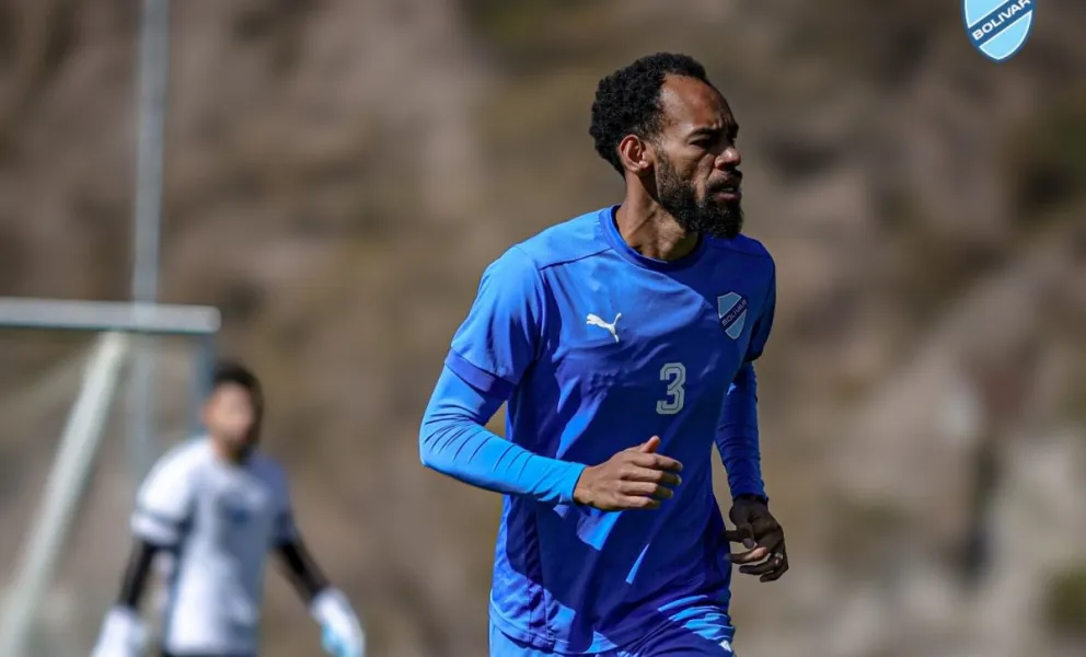 De Jesús durante un anterior entrenamiento. Foto: Club Bolívar.