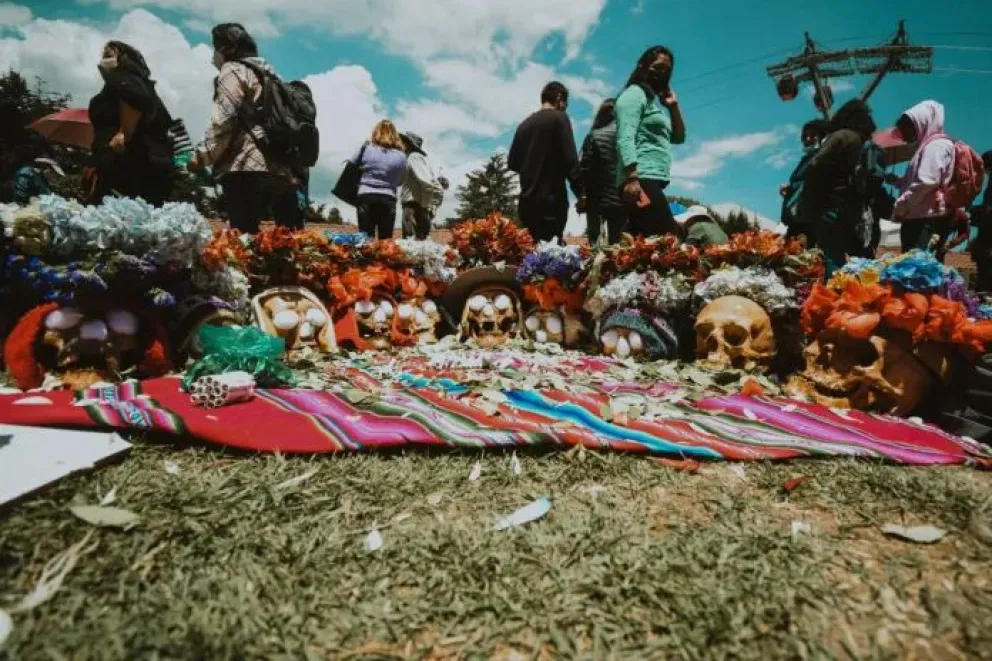 Ñatitas siendo agasajadas en años anteriores. FOTO: Amun