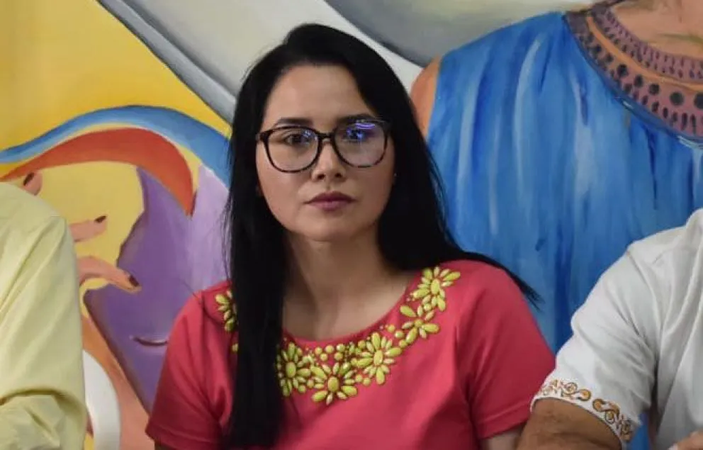 La vocal del Tribunal Supremo Electoral (TSE), Yajaira San Martín. Foto: Erbol