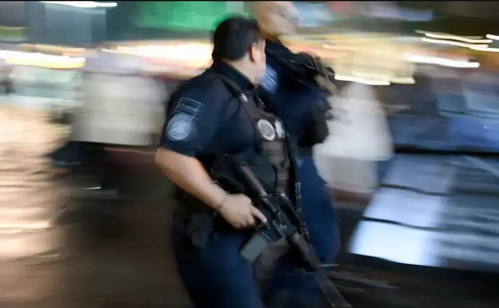 Agentes de policía en ciudad de México, imagen referencial. Foto: DW