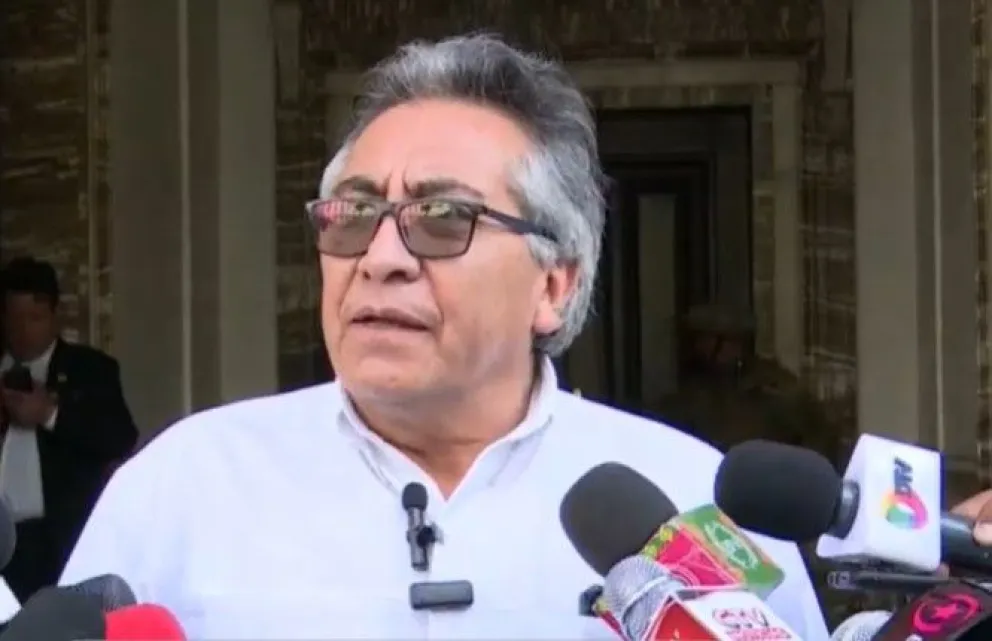 El viceministro de Coordinación Gubernamental, Gustavo Torrico, Foto: captura