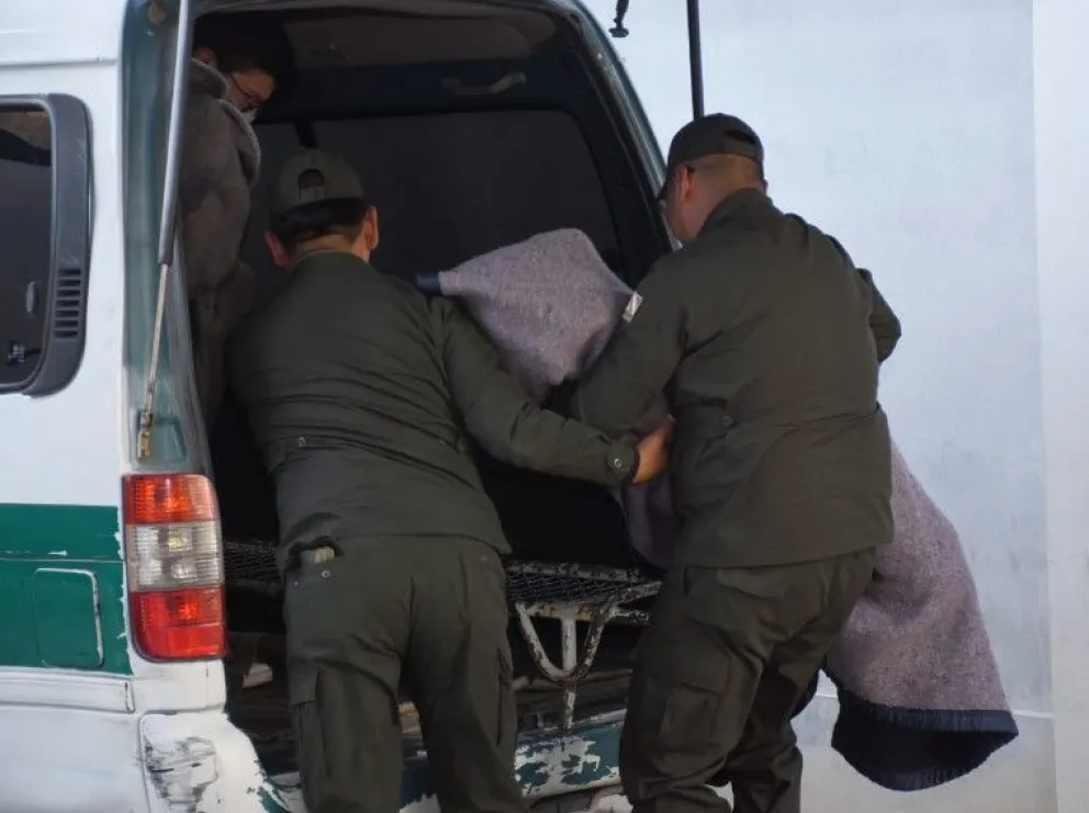 Los cuerpos de menores de edad fueron trasladados a la morgue de Miraflores de La Paz. Foto: APG