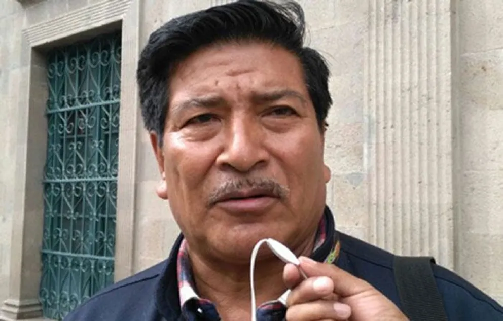 Gerardo García, vicepresidente del ala "evista" del MAS. Foto: Erbol