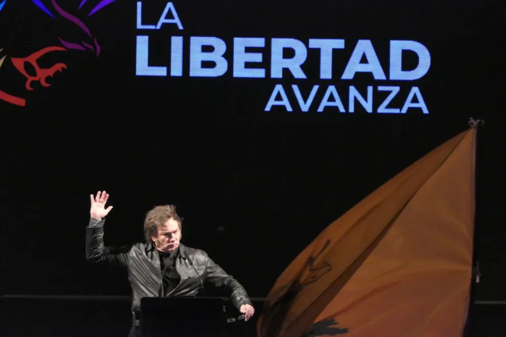 El presidente de Argentina, Javier Milei durante un evento anterior. Foto: EFE