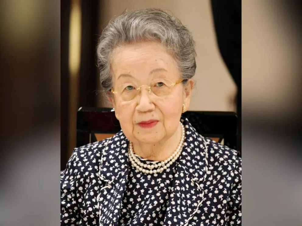 La Princesa Yuriko Mikasa de Japón en Tokio. Foto: EFE