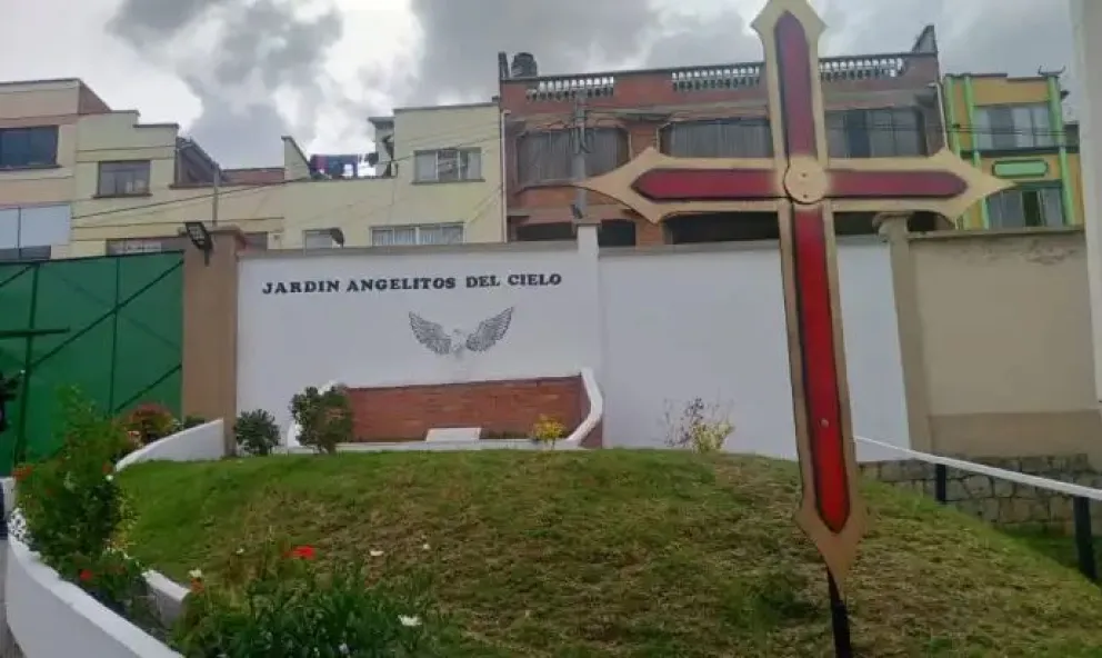 Al lado de cada cuerpo que se entierre en el jardín se sembrará una planta, simbolizando la vida del pequeño. Foto: AMUN